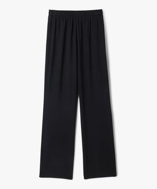 Pantalon large en viscose fille vue3 - GEMO 4G FILLE - GEMO