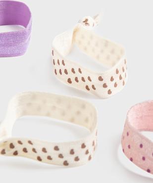 Elastiques cheveux façon rubans fille (lot de 6) vue2 - GEMO (ACCESS) - GEMO