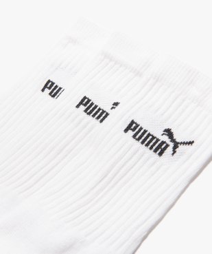 Chaussettes de sport tige haute en coton doux homme - Puma (lot de 3) vue2 - PUMA - GEMO