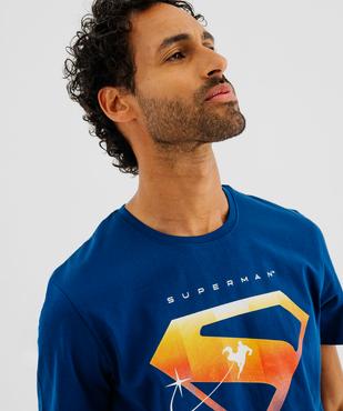 Tee-shirt manches courtes avec motif XXL - Superman vue2 - SUPERMAN - GEMO