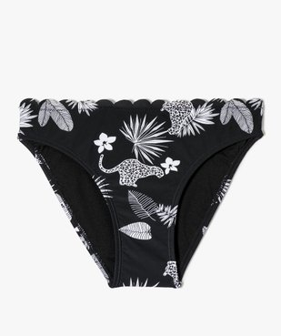 Bas de maillot de bain fille imprimé vue1 - GEMO (JUNIOR) - GEMO