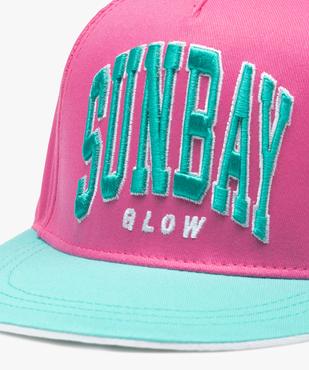 Casquette fille bicolore look urbain vue3 - GEMO (JUNIOR) - GEMO