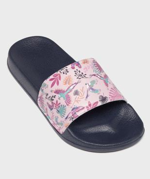 Mules de piscine imprimé estival fille vue5 - GEMO (PLAGE) - GEMO