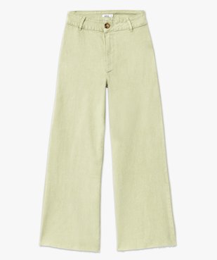 Jean « wide leg » taille haute longueur 7/8ème femme vue4 - GEMO(FEMME PAP) - GEMO