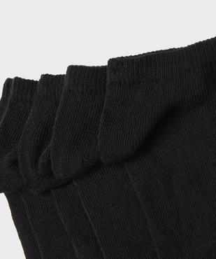 Chaussettes femme ultra courtes unies (lot de 5) vue3 - GEMO 4G FEMME - GEMO