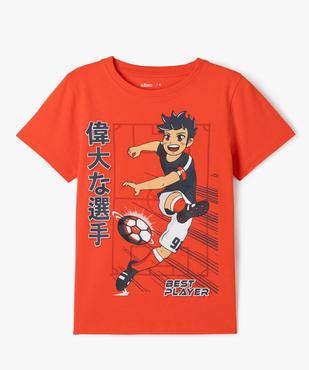 Tee-shirt à manches courtes avec motif streetwear garçon  vue1 - GEMO 4G GARCON - GEMO