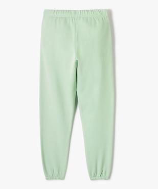 Pantalon de jogging molletonné fille vue3 - PREMIER PRIX BY GEMO - GEMO