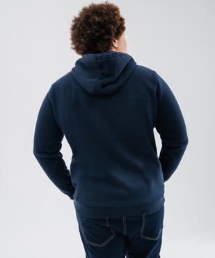 Sweat zippé à capuche homme vue9 - GEMO 4G HOMME - GEMO