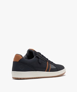 Baskets basses à lacets au look urbain homme vue5 - URBAN STEPS - GEMO