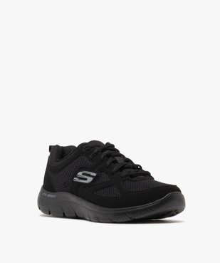 Baskets homme légères running en mesh Burns 2.0 - Skechers vue2 - SKECHERS - GEMO