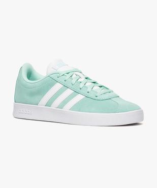 Baskets basses en suédine Adidas VL Court 2.0 vue2 - ADIDAS - GEMO