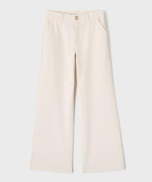 Pantalon large et fluide fille vue2 - GEMO (JUNIOR) - GEMO