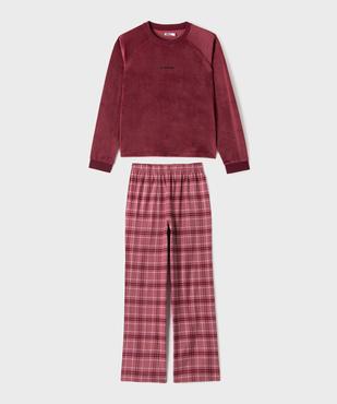Pyjama esprit homewear fille vue1 - GEMO (JUNIOR) - GEMO