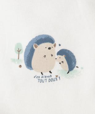 Bavoir de naissance en jersey imprimé (lot de 3) vue2 - GEMO 4G BEBE - GEMO