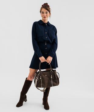 Chemise col chemise femme - LuluCastagnette vue3 - LULUCASTAGNETTE - GEMO