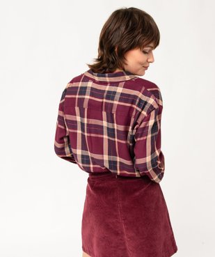 Chemise à carreaux femme - LuluCastagnette vue3 - LULUCASTAGNETTE - GEMO