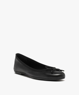 Ballerines plate dessus en cuir femme - Tanéo vue2 - TANEO - GEMO
