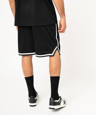 Bermuda de sport avec bandes contrastantes homme vue4 - GEMO (HOMME) - GEMO