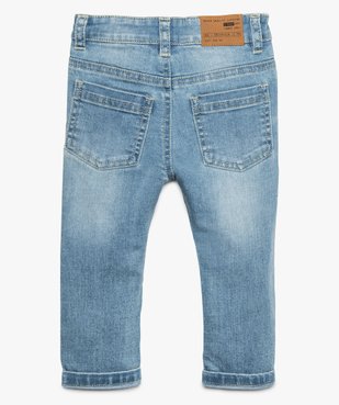 Jean bébé garçon stretch coupe slim vue2 - GEMO(BEBE DEBT) - GEMO