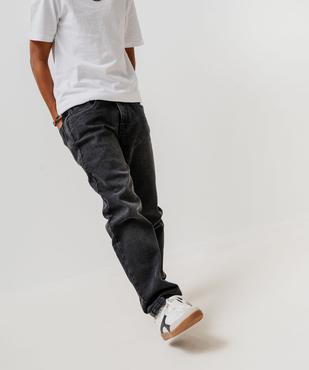 Jean loose avec ceinture ajustable garçon vue10 - GEMO (JUNIOR) - GEMO