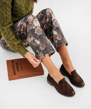 Mocassins en suédine femme - Follow Me vue7 - FOLLOW ME - GEMO