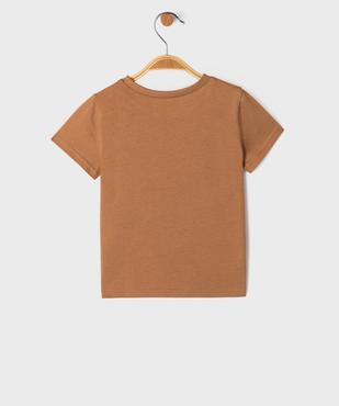 Tee-shirt à message bébé garçon vue3 - GEMO(BEBE DEBT) - GEMO