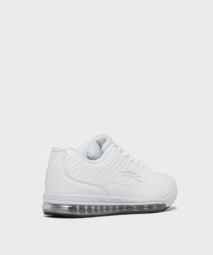 Baskets dessus embossé avec semelle bulle d’air homme - Airness vue4 - AIRNESS - GEMO