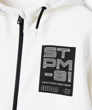 Sweat à capuche bicolore esprit sportswear garçon vue2 - GEMO (JUNIOR) - GEMO