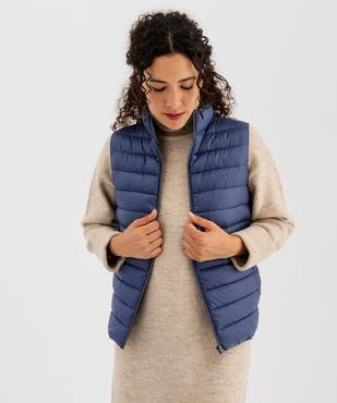 Doudoune fine sans manches à col montant femme vue2 - GEMO 4G FEMME - GEMO