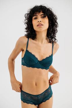 Soutien-gorge à armatures forme corbeille en dentelle vue1 - GEMO(HOMWR FEM) - GEMO