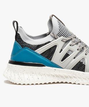 Baskets homme jogging en maille extra légères vue6 - GEMO (SPORTSWR) - GEMO