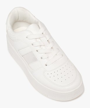 Baskets fille compensées avec détail pailleté - Camps United vue5 - CAMPS - GEMO