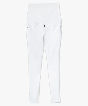 Jean de grossesse slim 4 poches avec bandeau jersey vue4 - GEMO (MATER) - GEMO