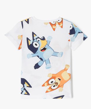 Tee-shirt manches courtes à motifs chiens garçon - Bluey vue3 - BLUEY - GEMO