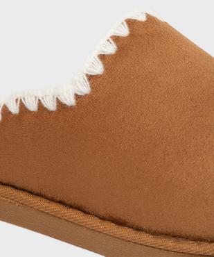 Chaussons mules fourrées femme vue6 - GEMO(HOMWR FEM) - GEMO