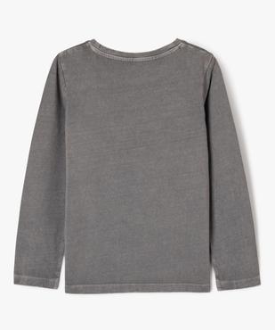 Tee-shirt manches longues imprimé à strass fille vue4 - GEMO (ENFANT) - GEMO