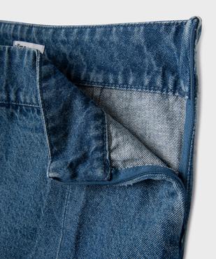 Jupe-short en jean coupe large fille vue2 - GEMO 4G FILLE - GEMO