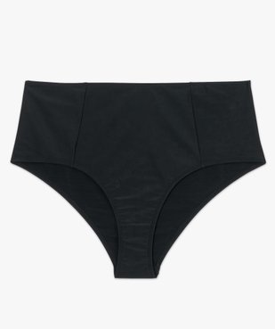 Bas de maillot de bain femme grande taille avec taille haute vue4 - GEMO (PLAGE) - GEMO