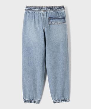 Jean parachute à taille élastiquée garçon vue2 - GEMO (ENFANT) - GEMO