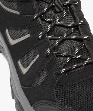 Chaussures de trekking homme montantes à lacets vue6 - GEMO (CASUAL) - GEMO