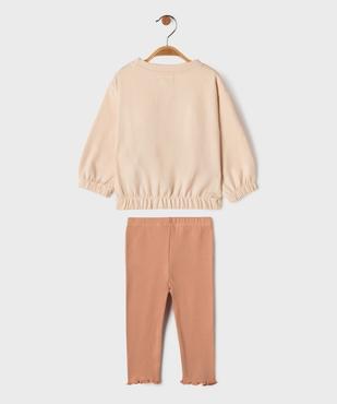 Ensemble 2 pièces bébé fille - Bambi vue4 - BAMBI - GEMO