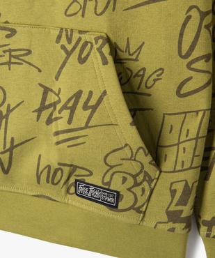 Sweat à capuche au look streetwear garçon vue2 - GEMO (JUNIOR) - GEMO