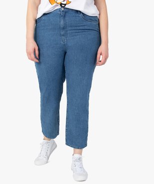 Jean femme grande taille coupe large  vue1 - GEMO 4G FEMME - GEMO