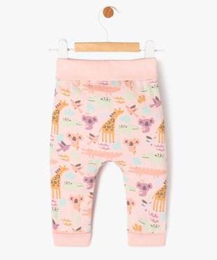 Pantalon en maille imprimé évolutif bébé vue5 - GEMO(BB COUCHE) - GEMO