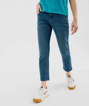Pantacourt en jean stretch coupe slim femme vue1 - GEMO(FEMME PAP) - GEMO