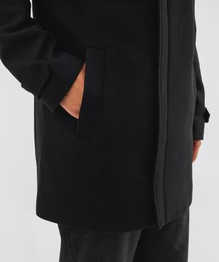 Manteau droit à double col amovible homme vue5 - GEMO (HOMME) - GEMO