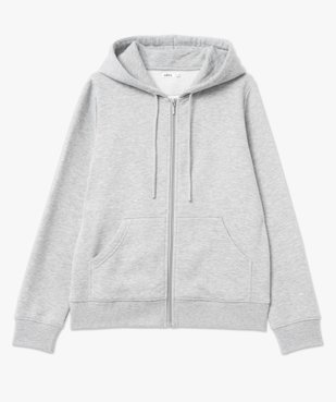Sweat zippé à capuche femme vue4 - GEMO(FEMME PAP) - GEMO