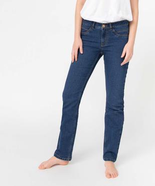 Jean femme coupe Regular vue2 - GEMO 4G FEMME - GEMO