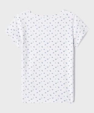 Tee-shirt lingerie à manches courtes fille (lot de 2) - LuluCastagnette vue3 - LULU CASTAGNETTE GEMO FOR GOOD - GEMO