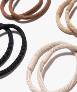 Élastiques à cheveux femme (lot de 8) vue2 - GEMO (ACCESS) - GEMO